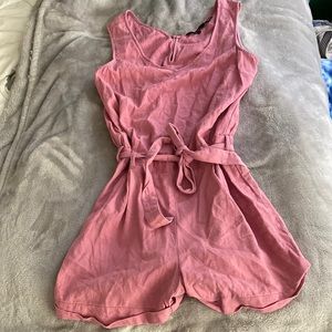 Vero Moda Romper w/ Tie Pink, S
